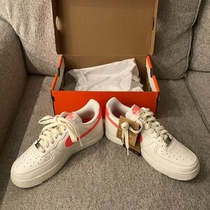 Nike Air Force 1 07 NN Sail Hot Lava Women's  Sneakers